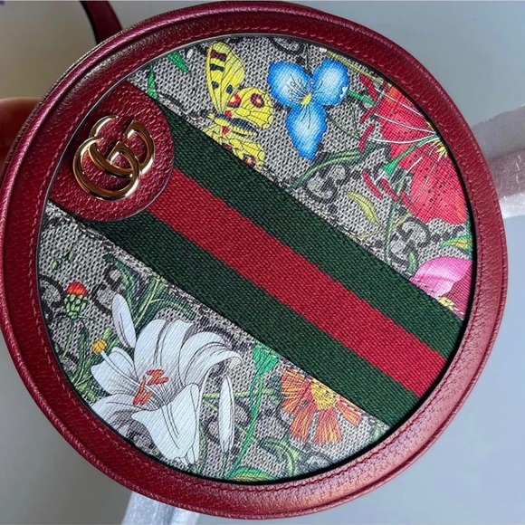 Authentic Gucci mini Ophidia Round Backpack - Picture 4 of 7